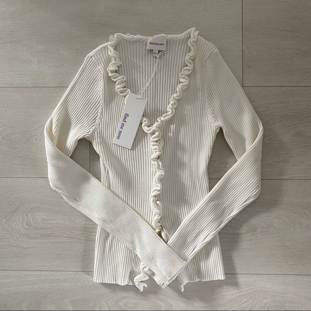 Find me now label, size S-M